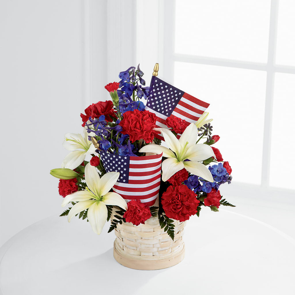 American Glory Bouquet – SHINKLES' FLOWER SHOP & GREENHOUSE, Temperance MI