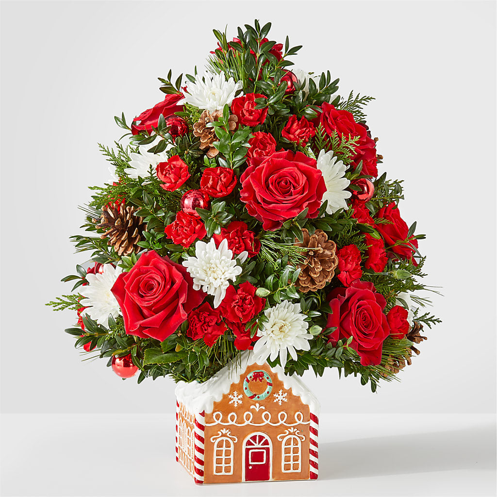 Spiced Gingerbread Tree – SHINKLES' FLOWER SHOP & GREENHOUSE, Temperance MI