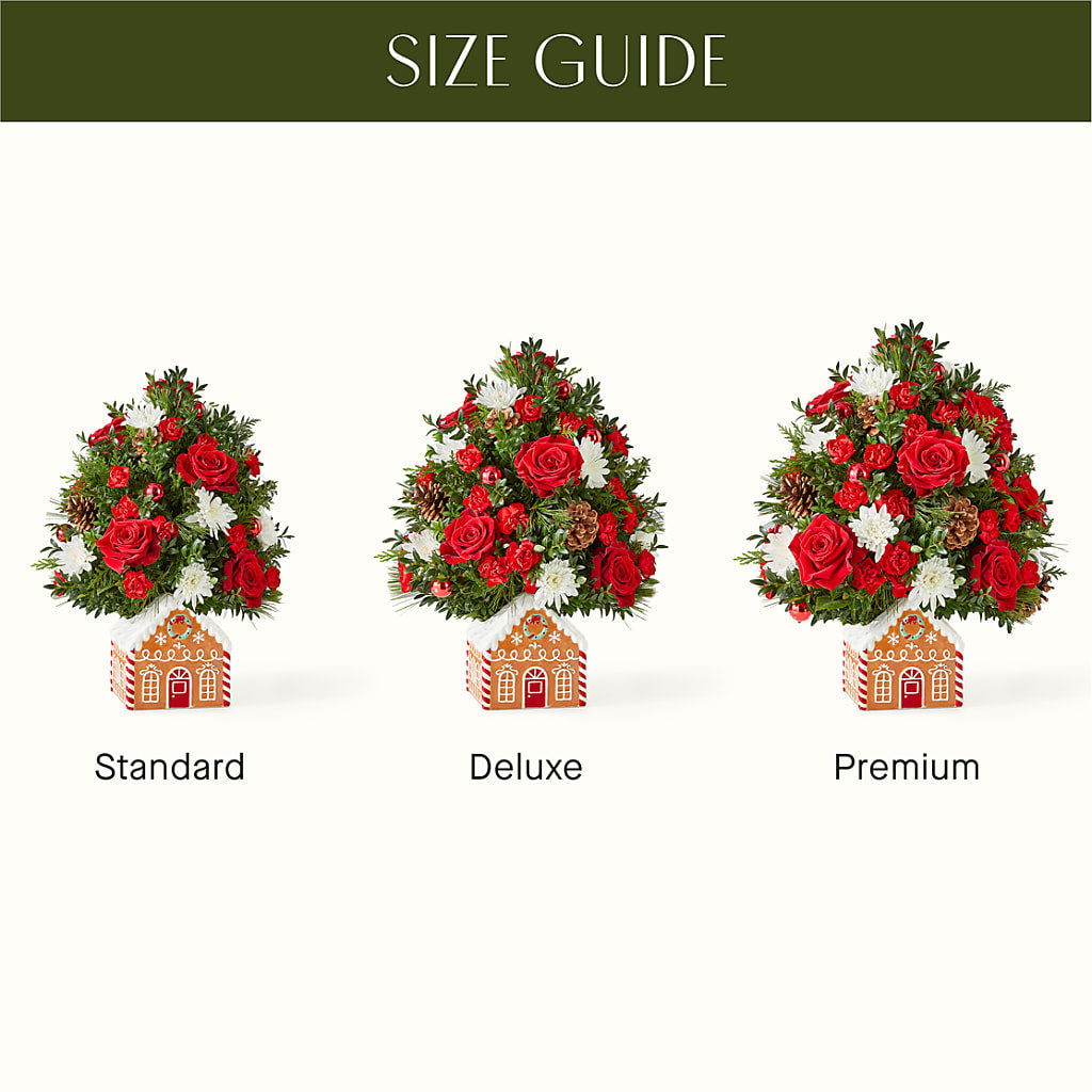 Spiced Gingerbread Tree – SHINKLES' FLOWER SHOP & GREENHOUSE, Temperance MI