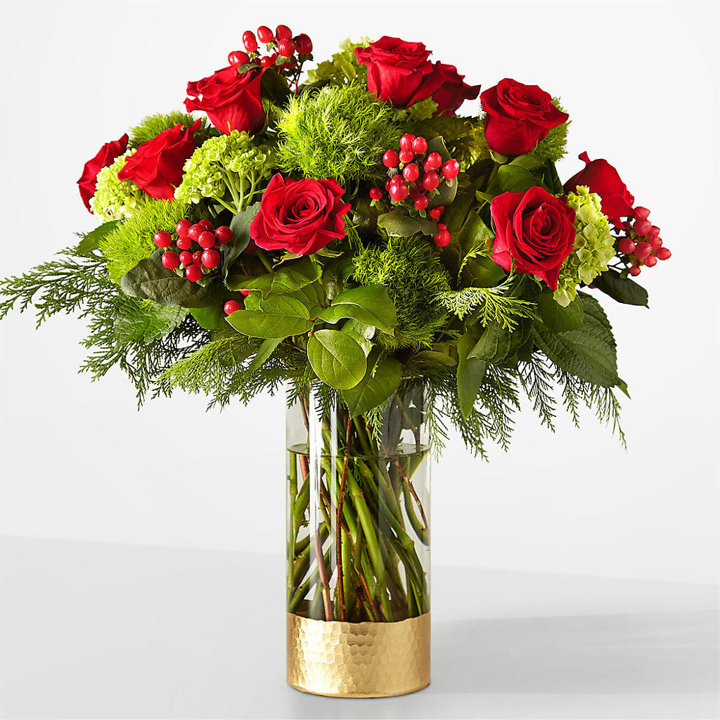 Plaid Throw Bouquet – SHINKLES' FLOWER SHOP & GREENHOUSE, Temperance MI