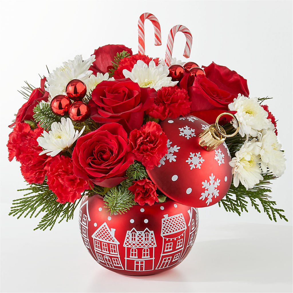 Cheer in the Air Ornament – SHINKLES' FLOWER SHOP & GREENHOUSE, Temperance MI