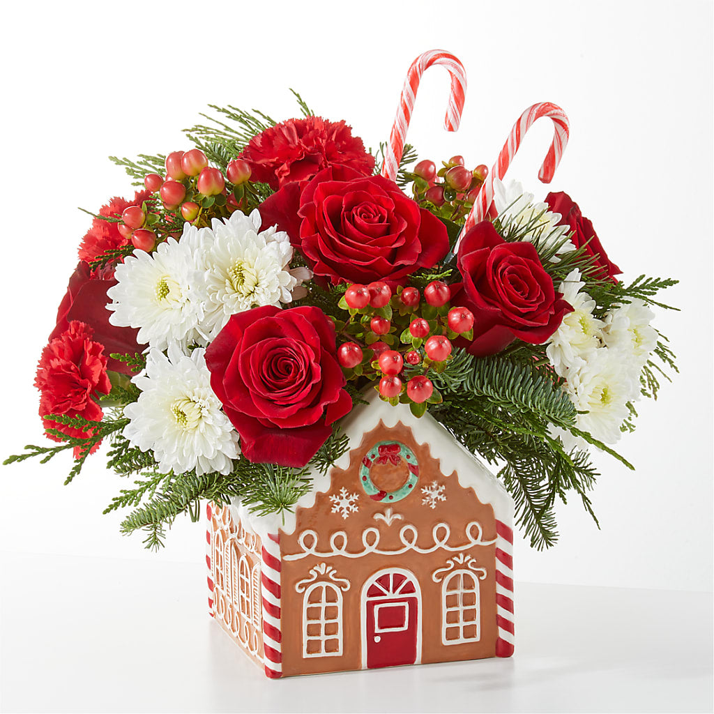 Gingerbread Bakery Bouquet – SHINKLES' FLOWER SHOP & GREENHOUSE, Temperance MI