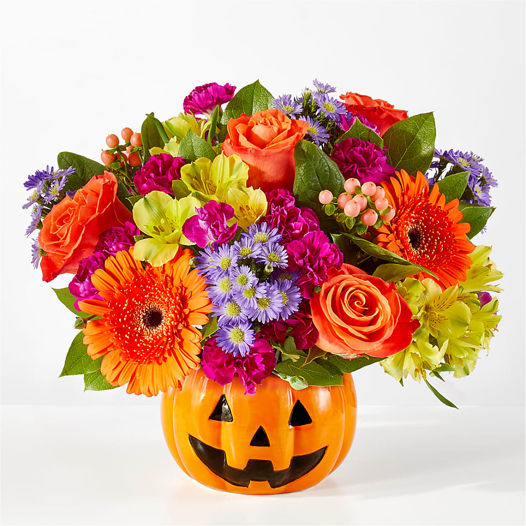 Tricks & Treats Pumpkin – SHINKLES' FLOWER SHOP & GREENHOUSE, Temperance MI