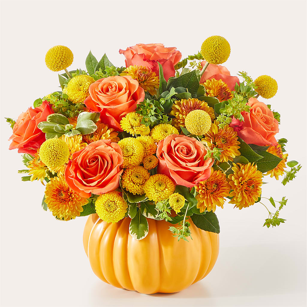 Gourdgeous Pumpkin – SHINKLES' FLOWER SHOP & GREENHOUSE, Temperance MI