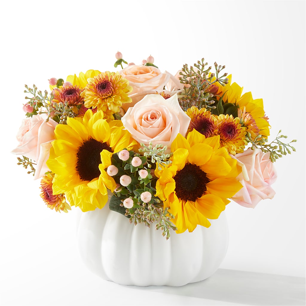 Pumpkin to Talk About Bouquet – SHINKLES' FLOWER SHOP & GREENHOUSE, Temperance MI