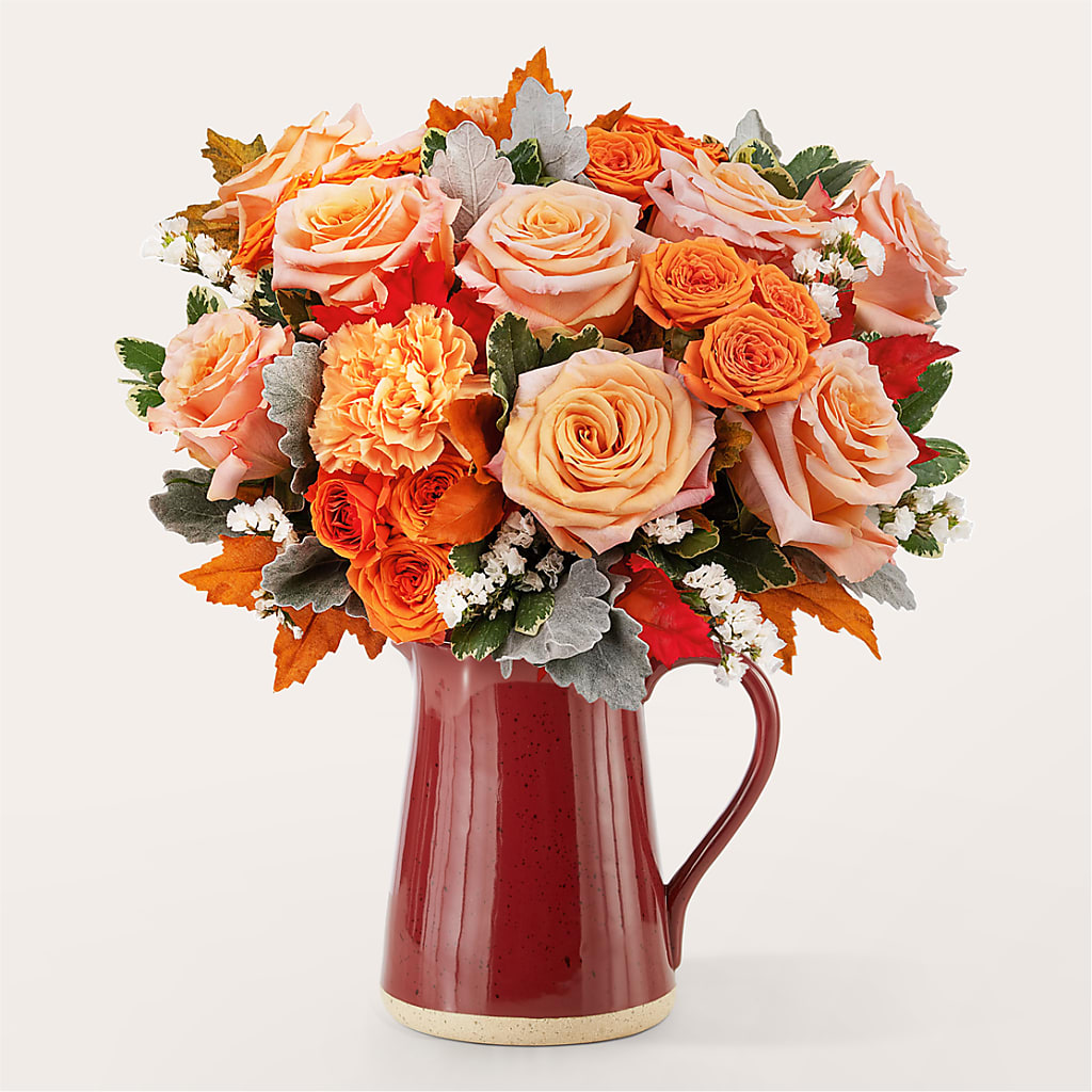 Pumpkin Pie Bouquet – SHINKLES' FLOWER SHOP & GREENHOUSE, Temperance MI
