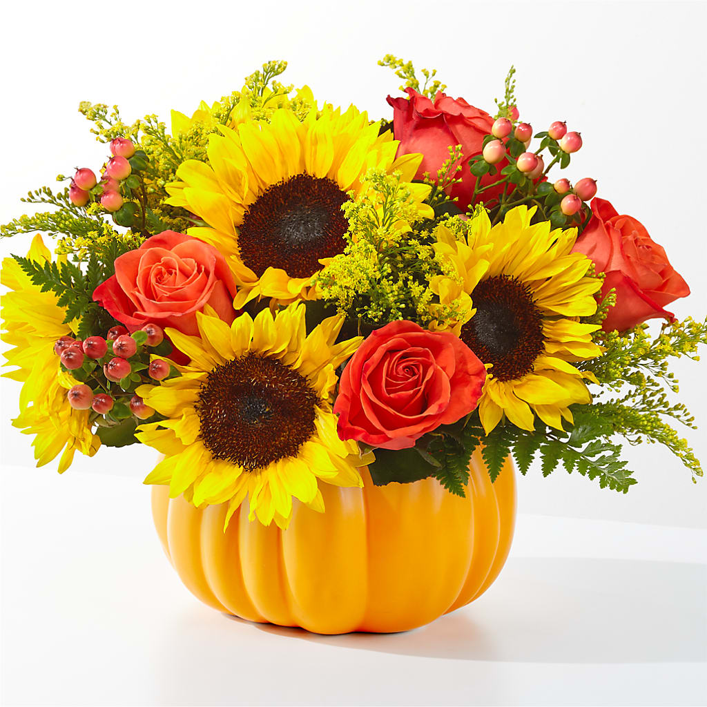 Pick of the Patch Pumpkin Bouquet – SHINKLES' FLOWER SHOP & GREENHOUSE, Temperance MI