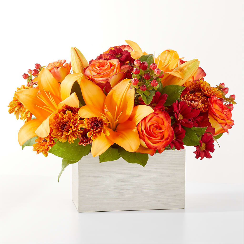 Backyard Bonfire Bouquet – SHINKLES' FLOWER SHOP & GREENHOUSE, Temperance MI