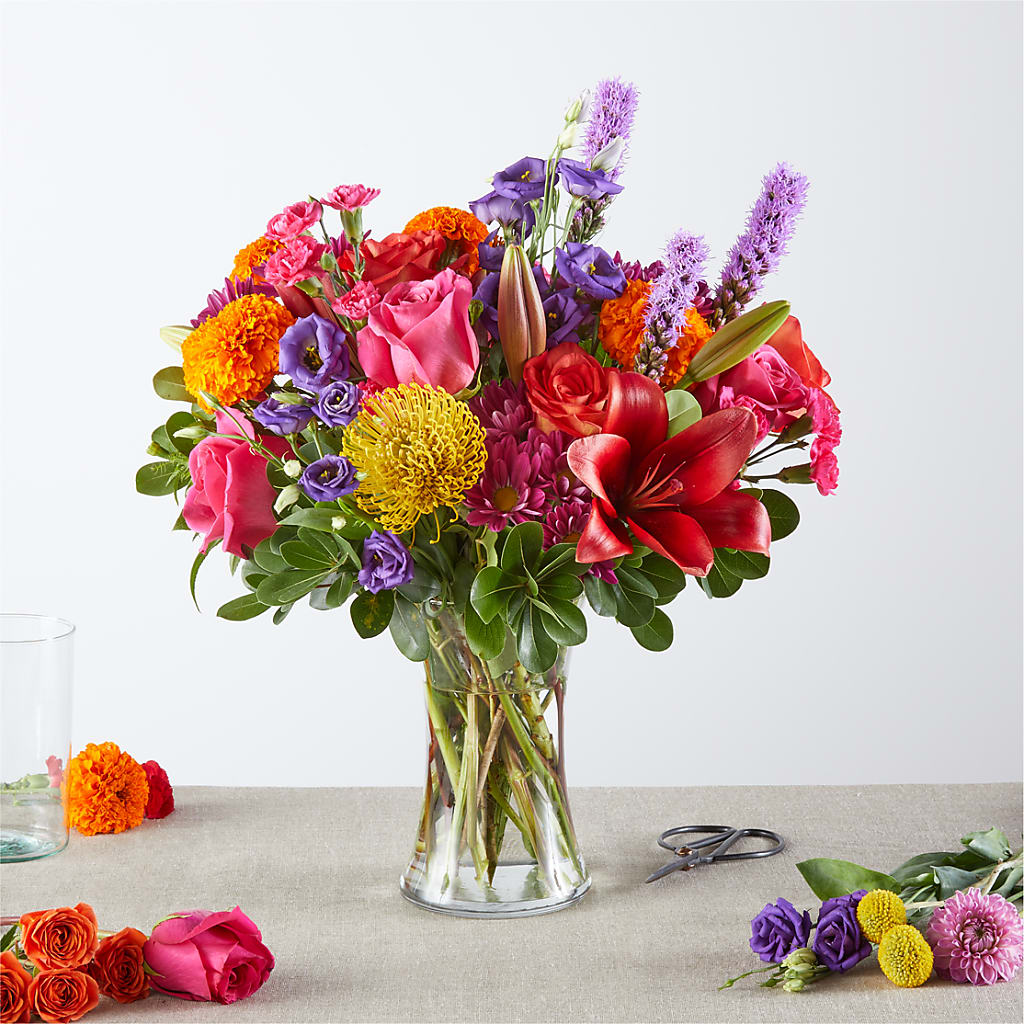 Feast of Color – A Florist Original – SHINKLES' FLOWER SHOP & GREENHOUSE, Temperance MI