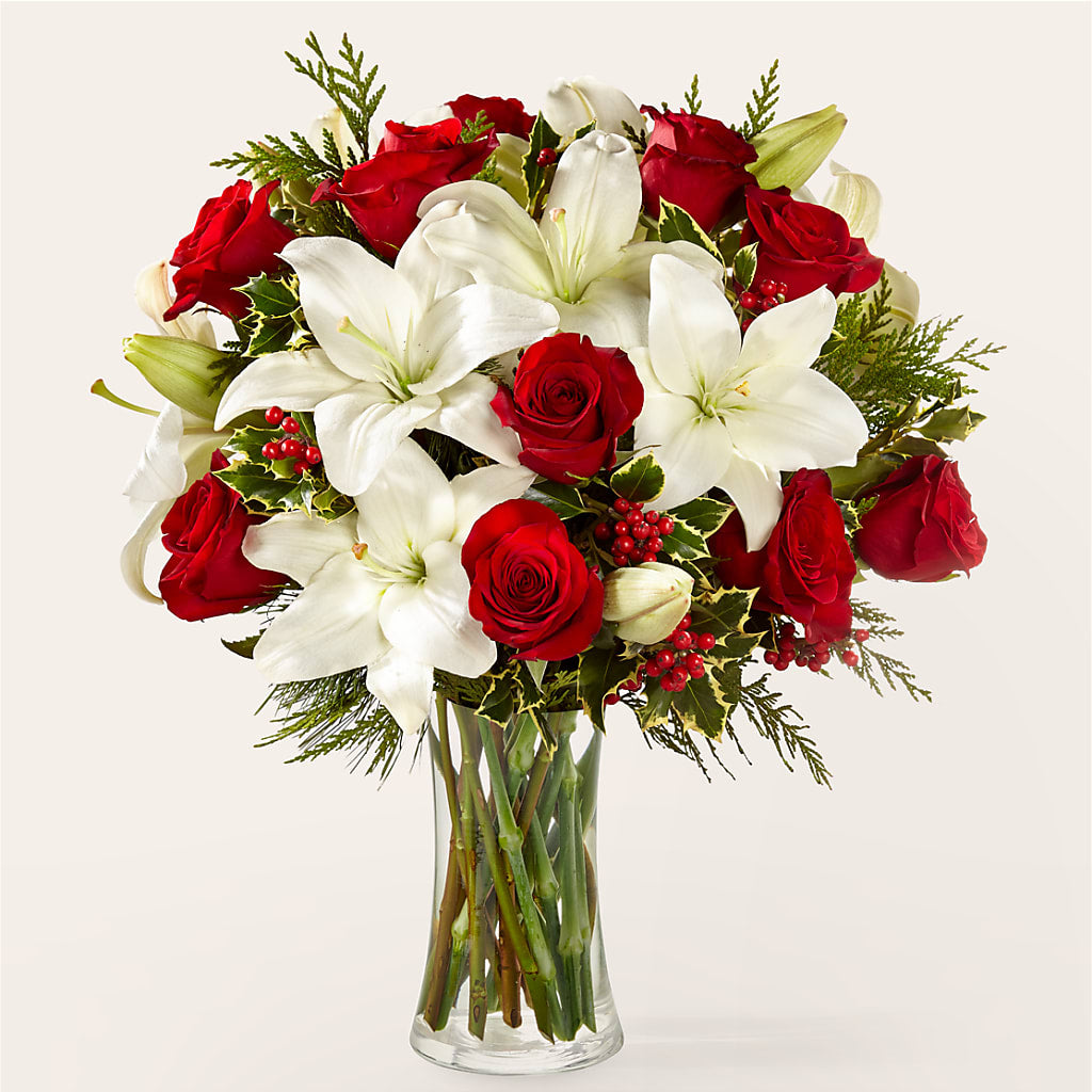 Sparkling Snowflakes Bouquet – SHINKLES' FLOWER SHOP & GREENHOUSE, Temperance MI