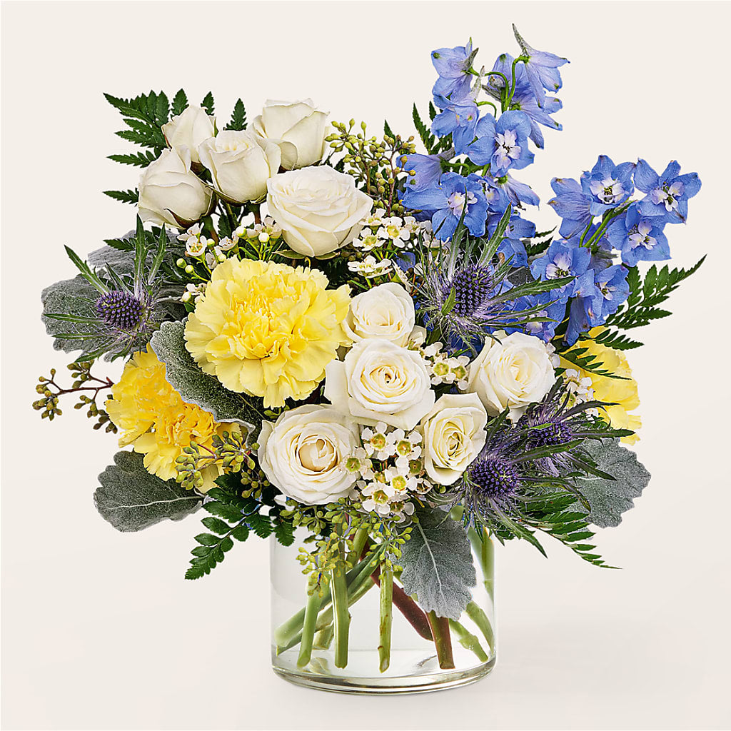 Lemon Sorbet Bouquet – SHINKLES' FLOWER SHOP & GREENHOUSE, Temperance MI