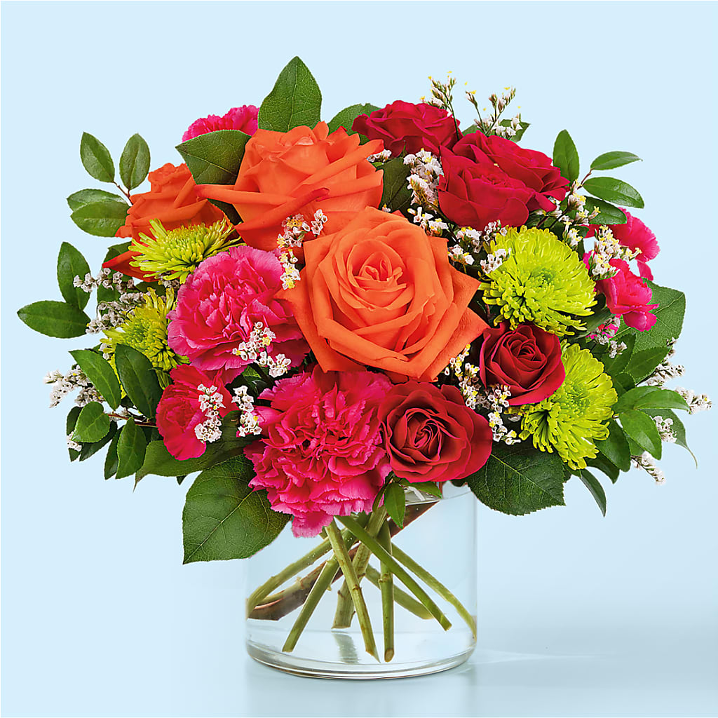 Colorful Carnival Bouquet – SHINKLES' FLOWER SHOP & GREENHOUSE, Temperance MI