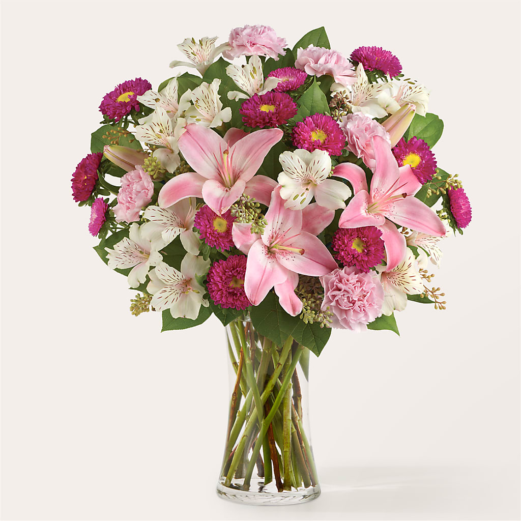 Feeling Fuchsia Bouquet – SHINKLES' FLOWER SHOP & GREENHOUSE, Temperance MI