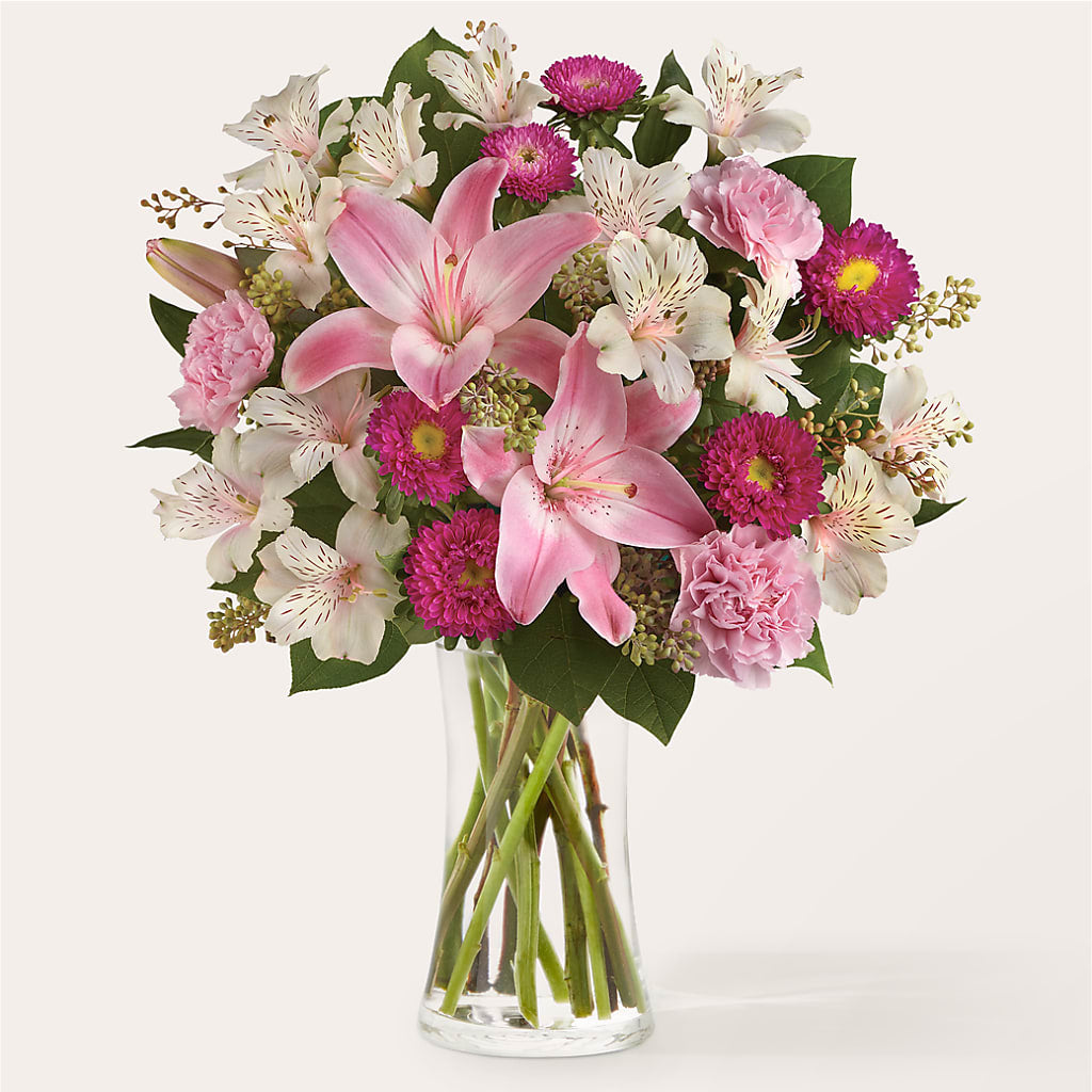 Feeling Fuchsia Bouquet – SHINKLES' FLOWER SHOP & GREENHOUSE, Temperance MI