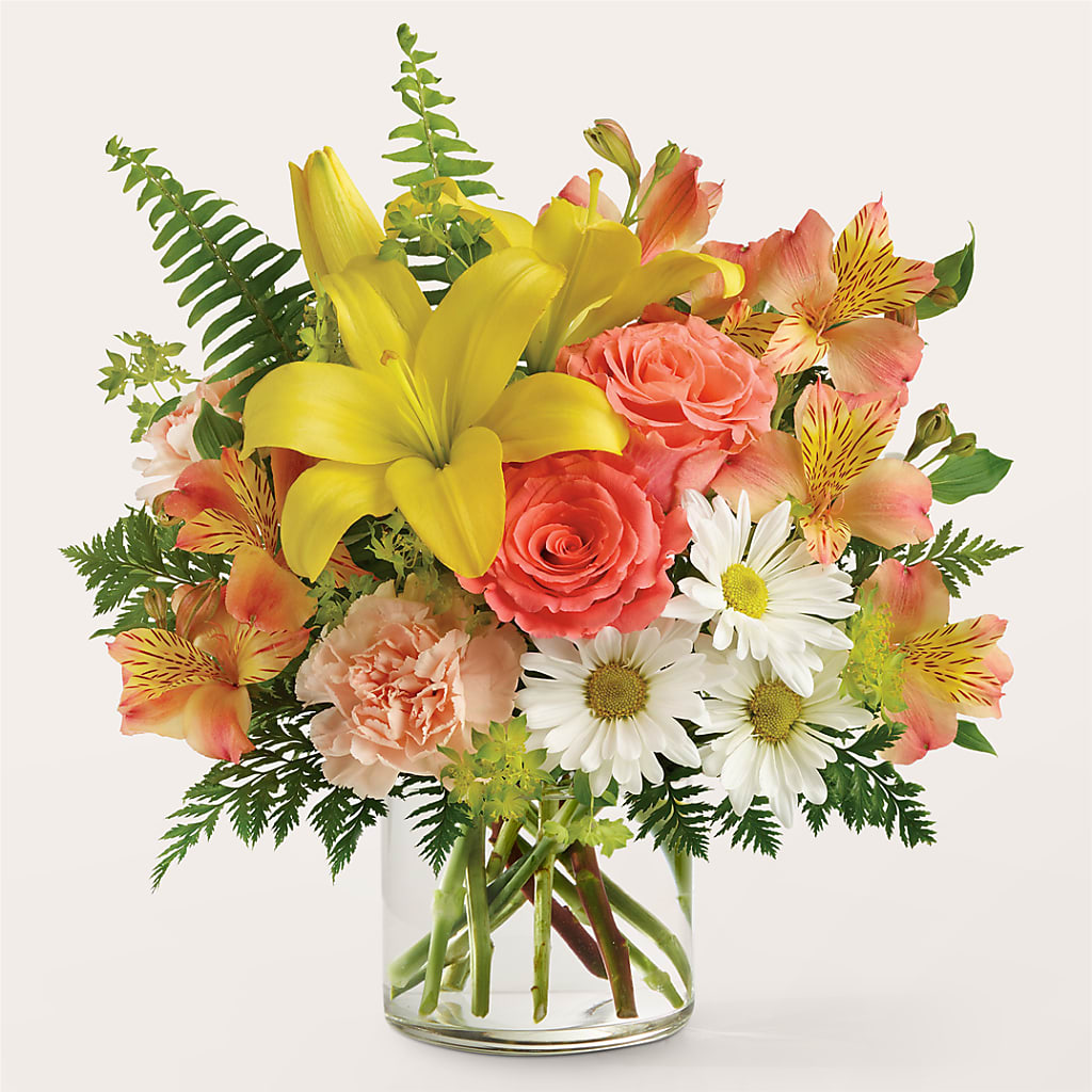 Sunset Strip Bouquet – SHINKLES' FLOWER SHOP & GREENHOUSE, Temperance MI