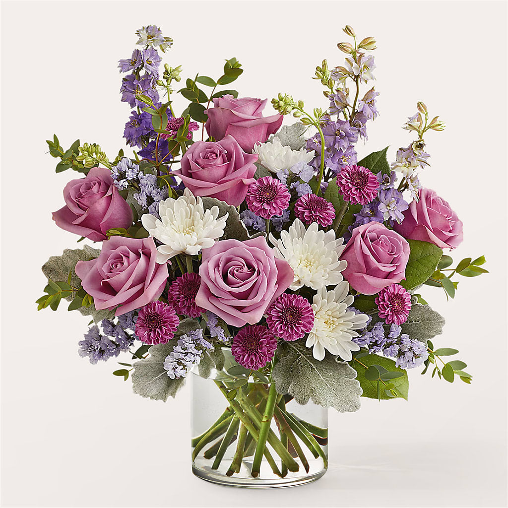 Violet Frost Bouquet – SHINKLES' FLOWER SHOP & GREENHOUSE, Temperance MI