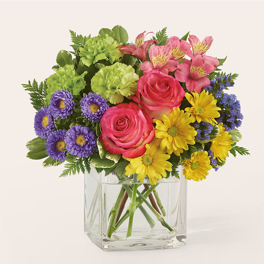 Candy Jar Bouquet – SHINKLES' FLOWER SHOP & GREENHOUSE, Temperance MI