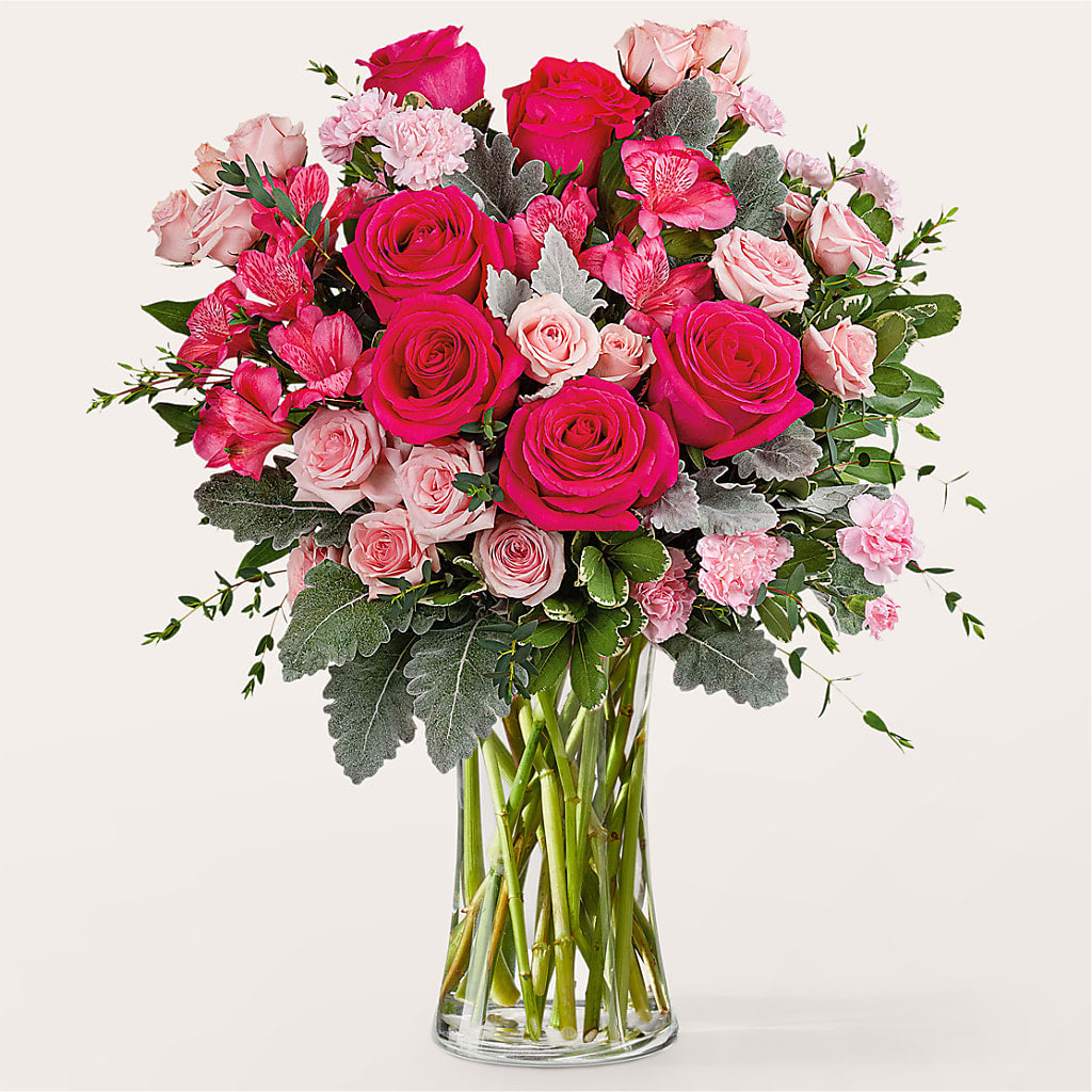 Tickled Pink Bouquet – SHINKLES' FLOWER SHOP & GREENHOUSE, Temperance MI