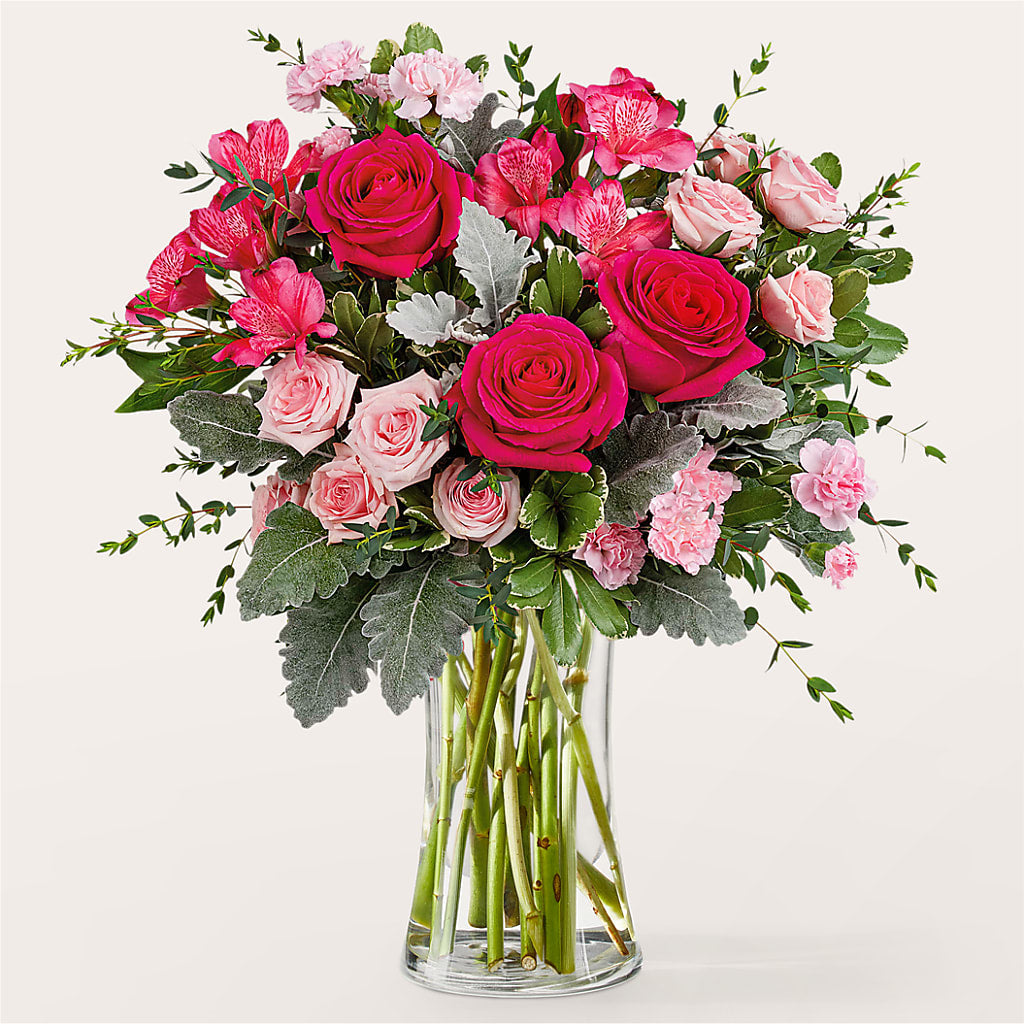 Tickled Pink Bouquet – SHINKLES' FLOWER SHOP & GREENHOUSE, Temperance MI