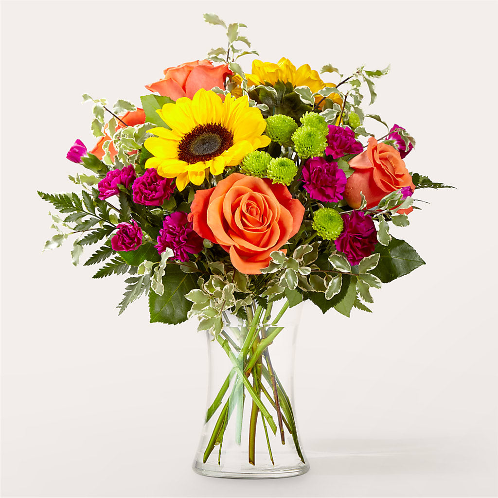 Warmth & Light Bouquet – SHINKLES' FLOWER SHOP & GREENHOUSE, Temperance MI