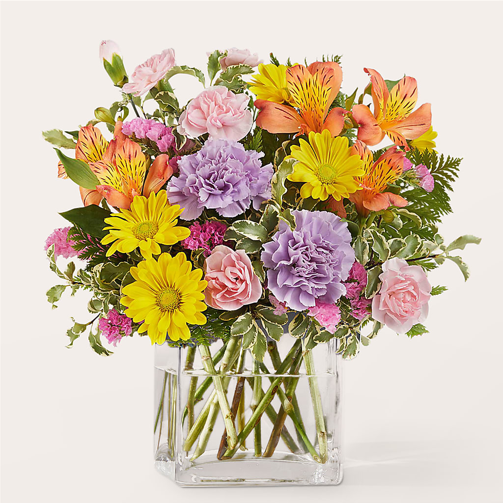 Shades of Happiness Bouquet – SHINKLES' FLOWER SHOP & GREENHOUSE, Temperance MI