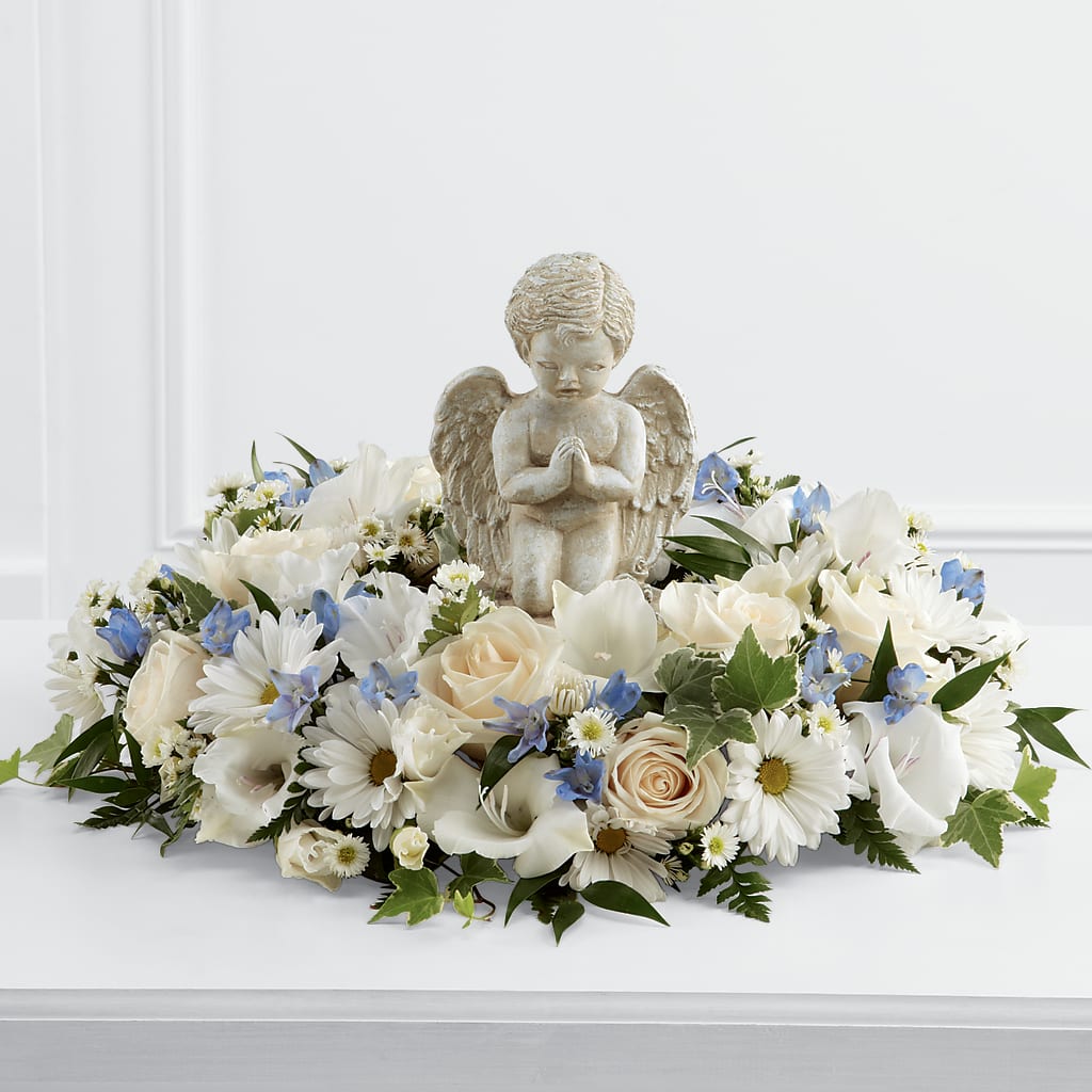 Little Angel Ring of Flowers – SHINKLES' FLOWER SHOP & GREENHOUSE, Temperance MI