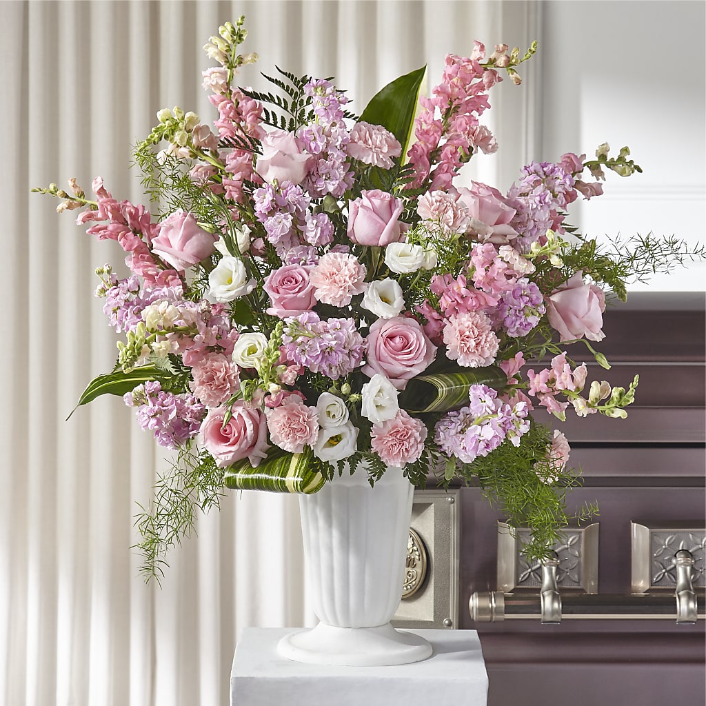 Divine Comfort Arrangement – SHINKLES' FLOWER SHOP & GREENHOUSE, Temperance MI