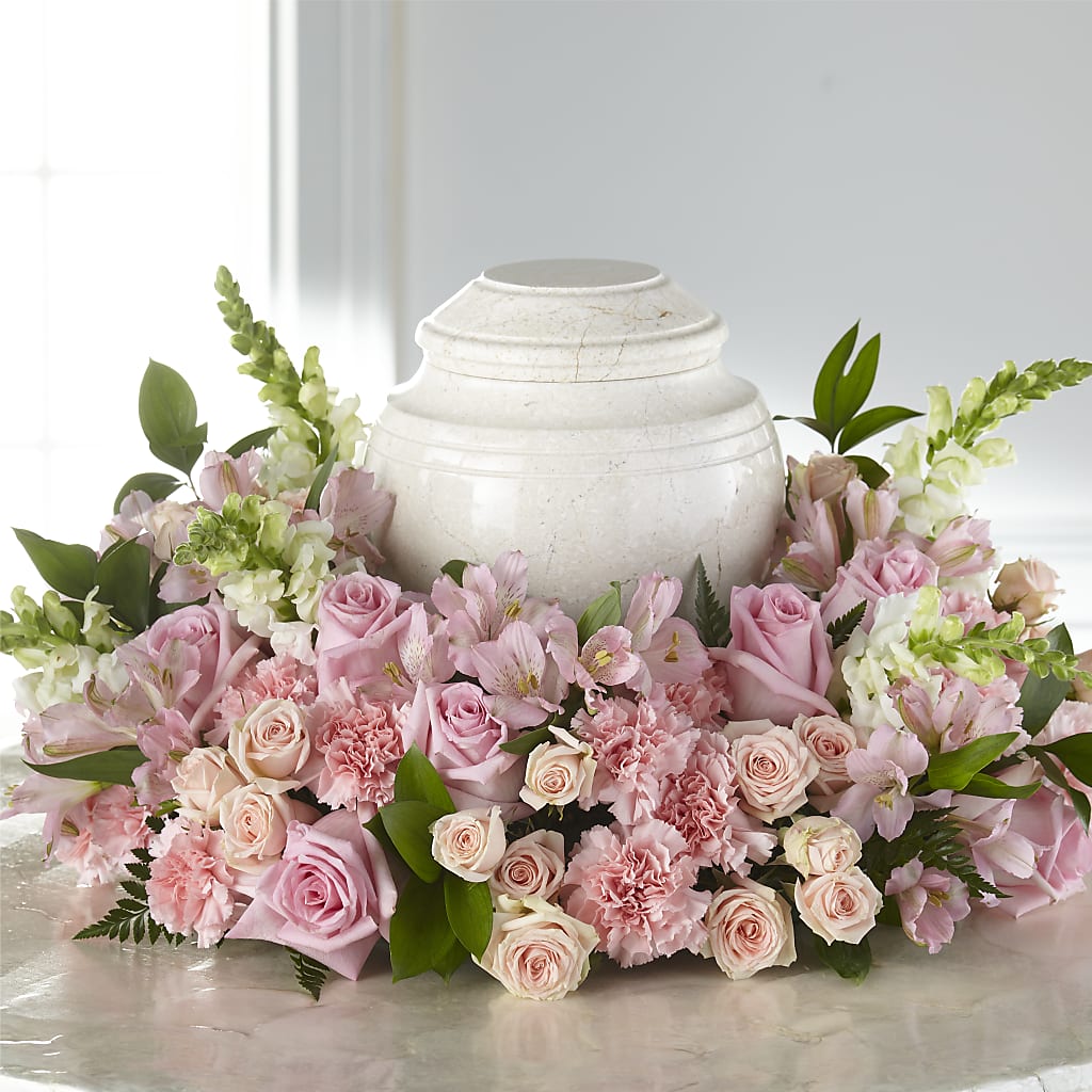 Blooms of Hope Cremation Adornment – SHINKLES' FLOWER SHOP & GREENHOUSE, Temperance MI