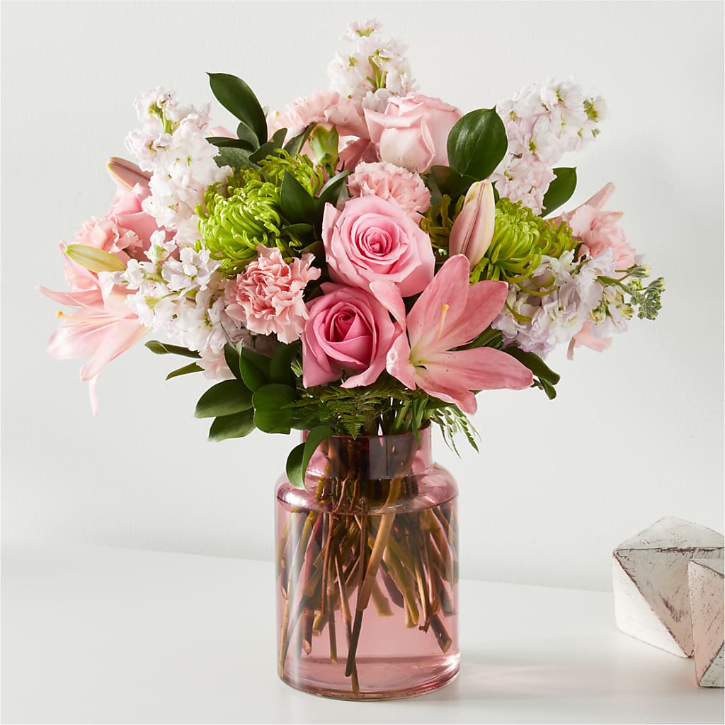 Pretty in Pink Bouquet – SHINKLES' FLOWER SHOP & GREENHOUSE, Temperance MI