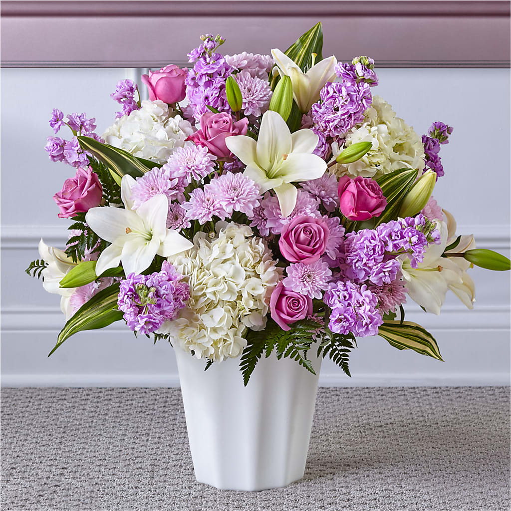 Heaven Sent Floor Basket – SHINKLES' FLOWER SHOP & GREENHOUSE, Temperance MI