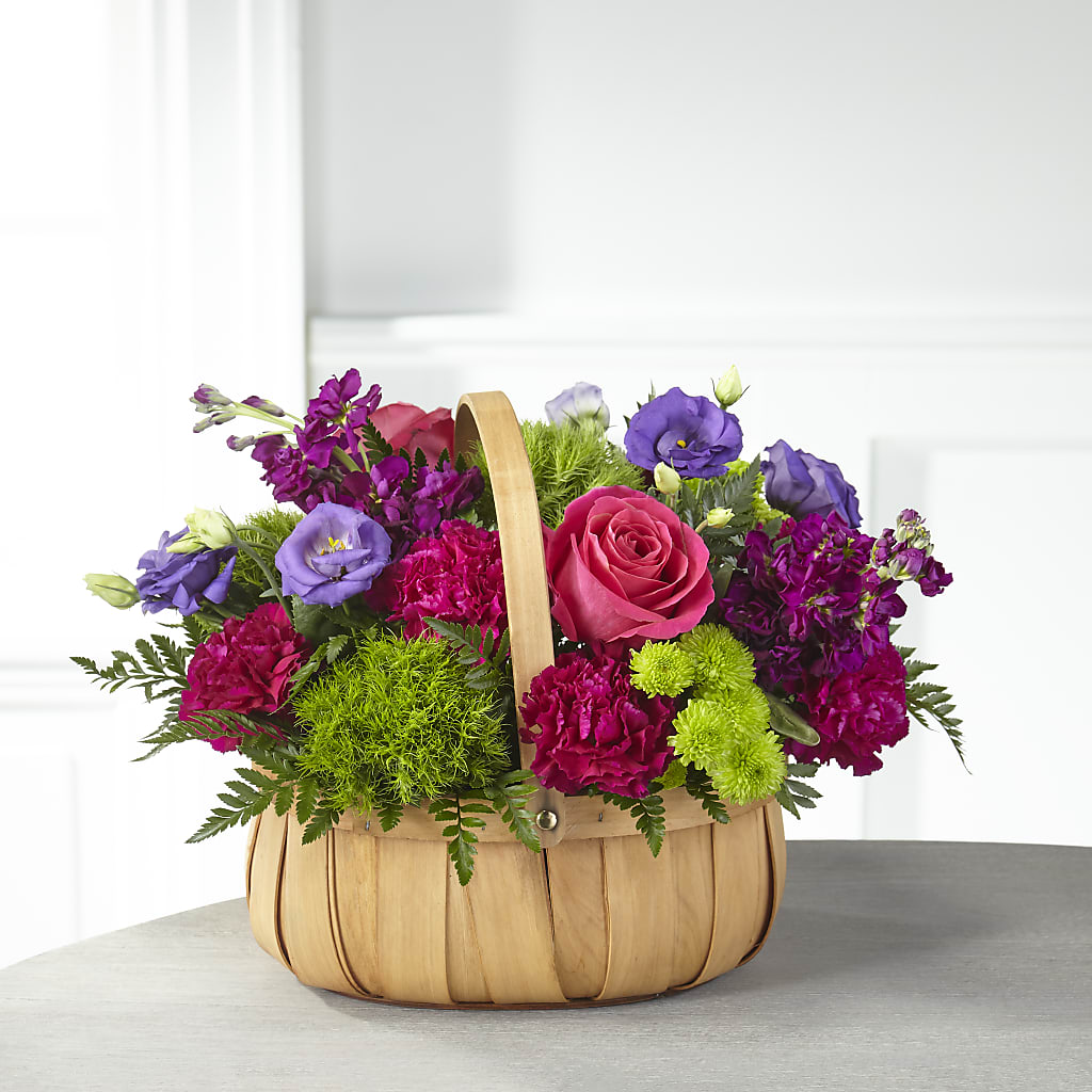 Serene Sanctuary Basket – SHINKLES' FLOWER SHOP & GREENHOUSE, Temperance MI