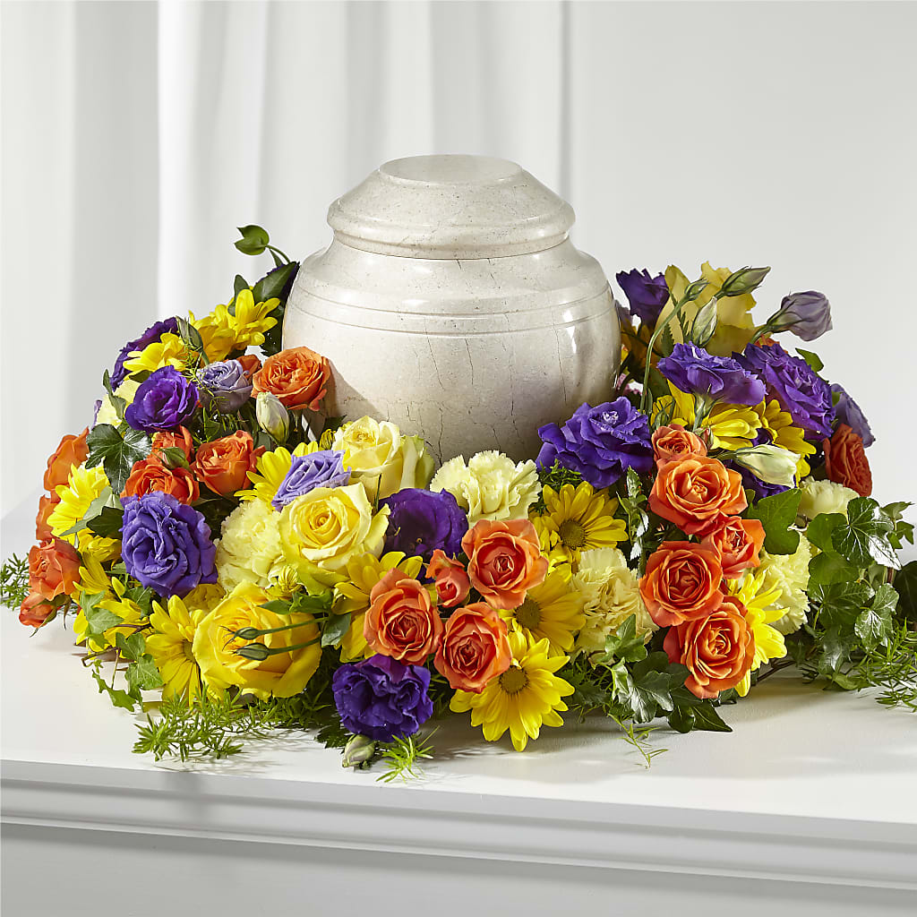 Blossoms of Remembrance Cremation Adornment – SHINKLES' FLOWER SHOP & GREENHOUSE, Temperance MI