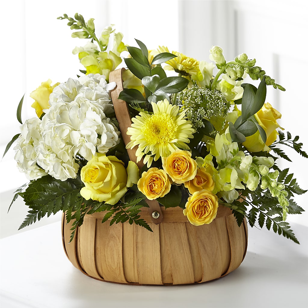 Rustic Remembrance Basket – SHINKLES' FLOWER SHOP & GREENHOUSE, Temperance MI