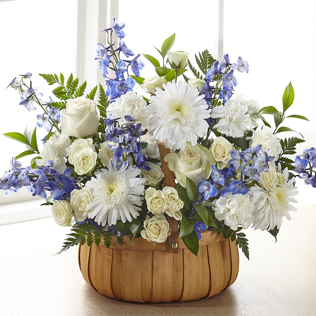 Harmony & Grace Basket – SHINKLES' FLOWER SHOP & GREENHOUSE, Temperance MI