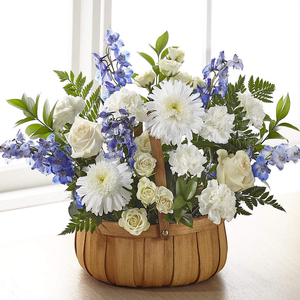 Harmony & Grace Basket – SHINKLES' FLOWER SHOP & GREENHOUSE, Temperance MI