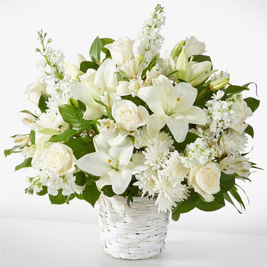 Peaceful Reflections Arrangement – SHINKLES' FLOWER SHOP & GREENHOUSE, Temperance MI