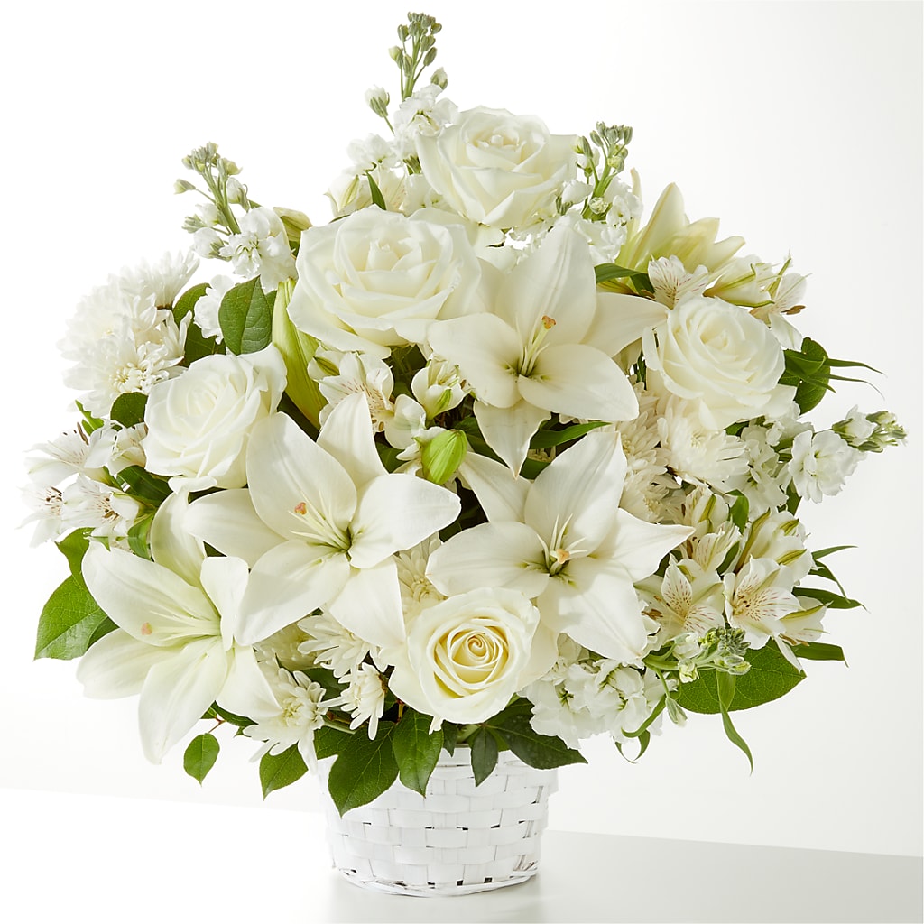 Peaceful Reflections Arrangement – SHINKLES' FLOWER SHOP & GREENHOUSE, Temperance MI