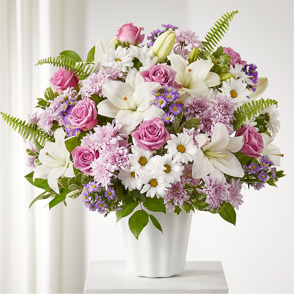 Warmest Thoughts Tabletop Basket – SHINKLES' FLOWER SHOP & GREENHOUSE, Temperance MI