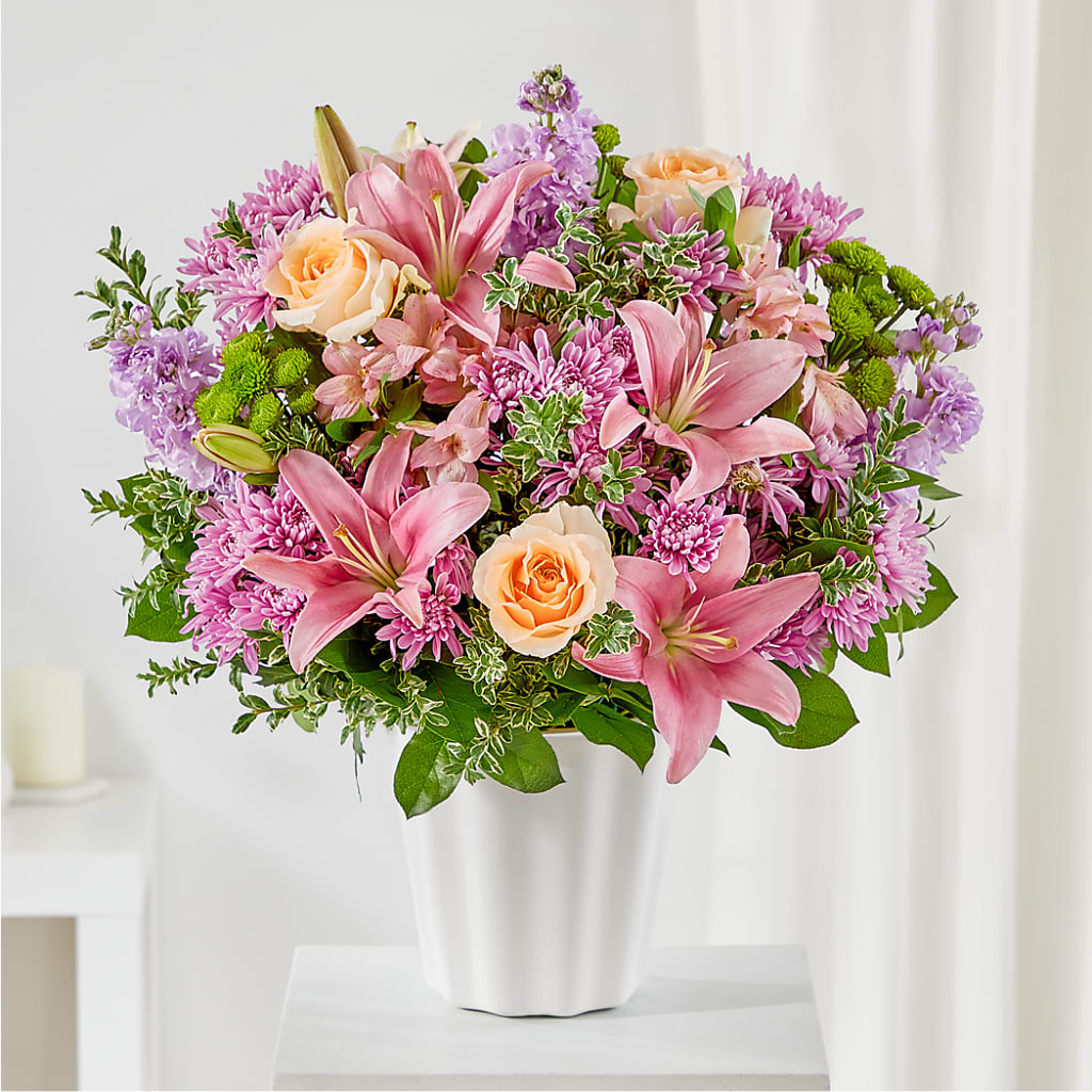 Supportive Embrace Tabletop Basket – SHINKLES' FLOWER SHOP & GREENHOUSE, Temperance MI