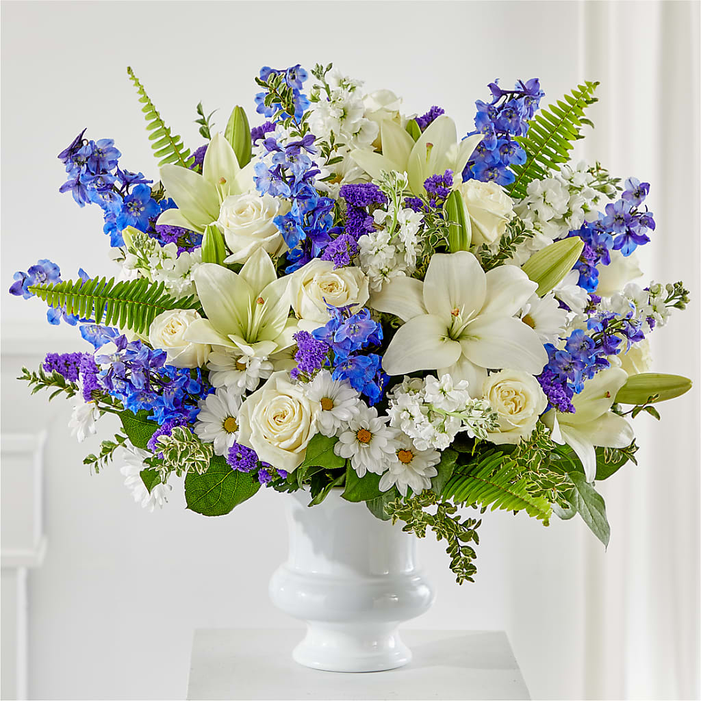 Expressions of Hope Urn Arrangement – SHINKLES' FLOWER SHOP & GREENHOUSE, Temperance MI