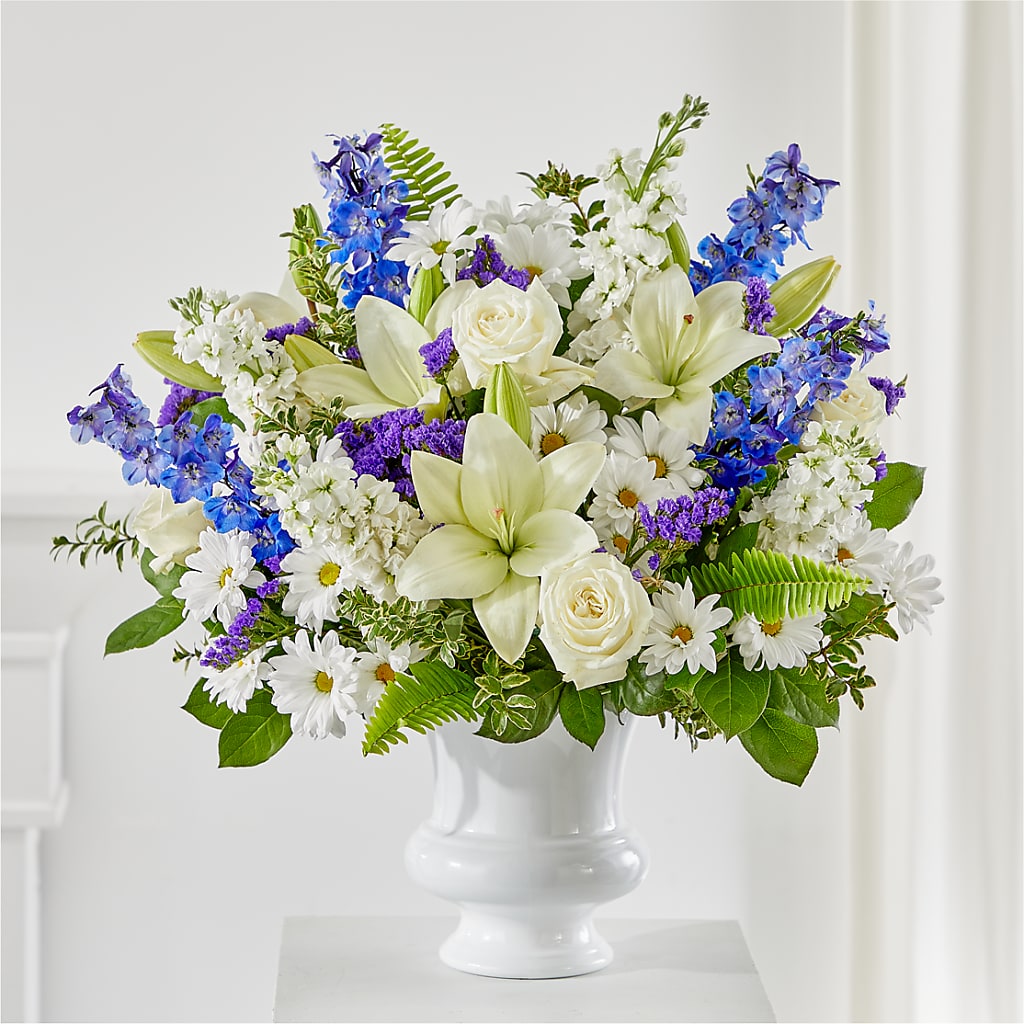 Expressions of Hope Urn Arrangement – SHINKLES' FLOWER SHOP & GREENHOUSE, Temperance MI