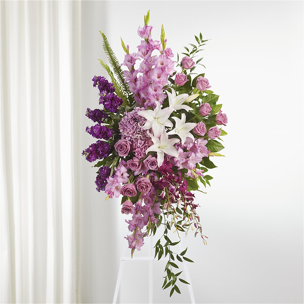Never Alone Standing Spray – SHINKLES' FLOWER SHOP & GREENHOUSE, Temperance MI