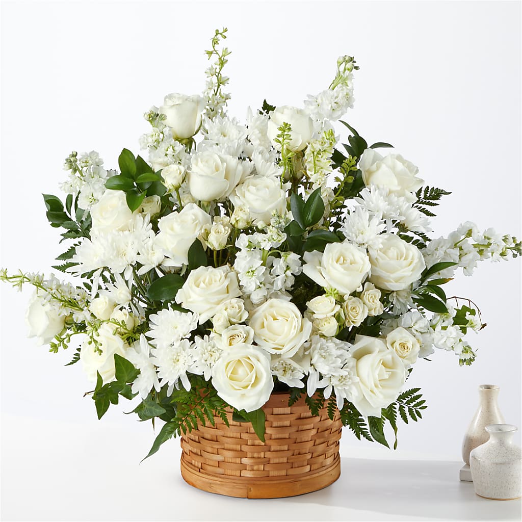 Heartfelt Condolences Arrangement – SHINKLES' FLOWER SHOP & GREENHOUSE, Temperance MI