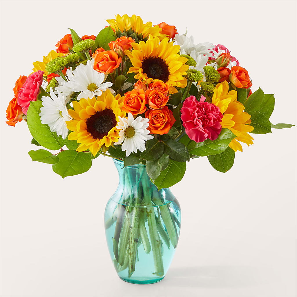 Sun-drenched Blooms Bouquet – SHINKLES' FLOWER SHOP & GREENHOUSE, Temperance MI