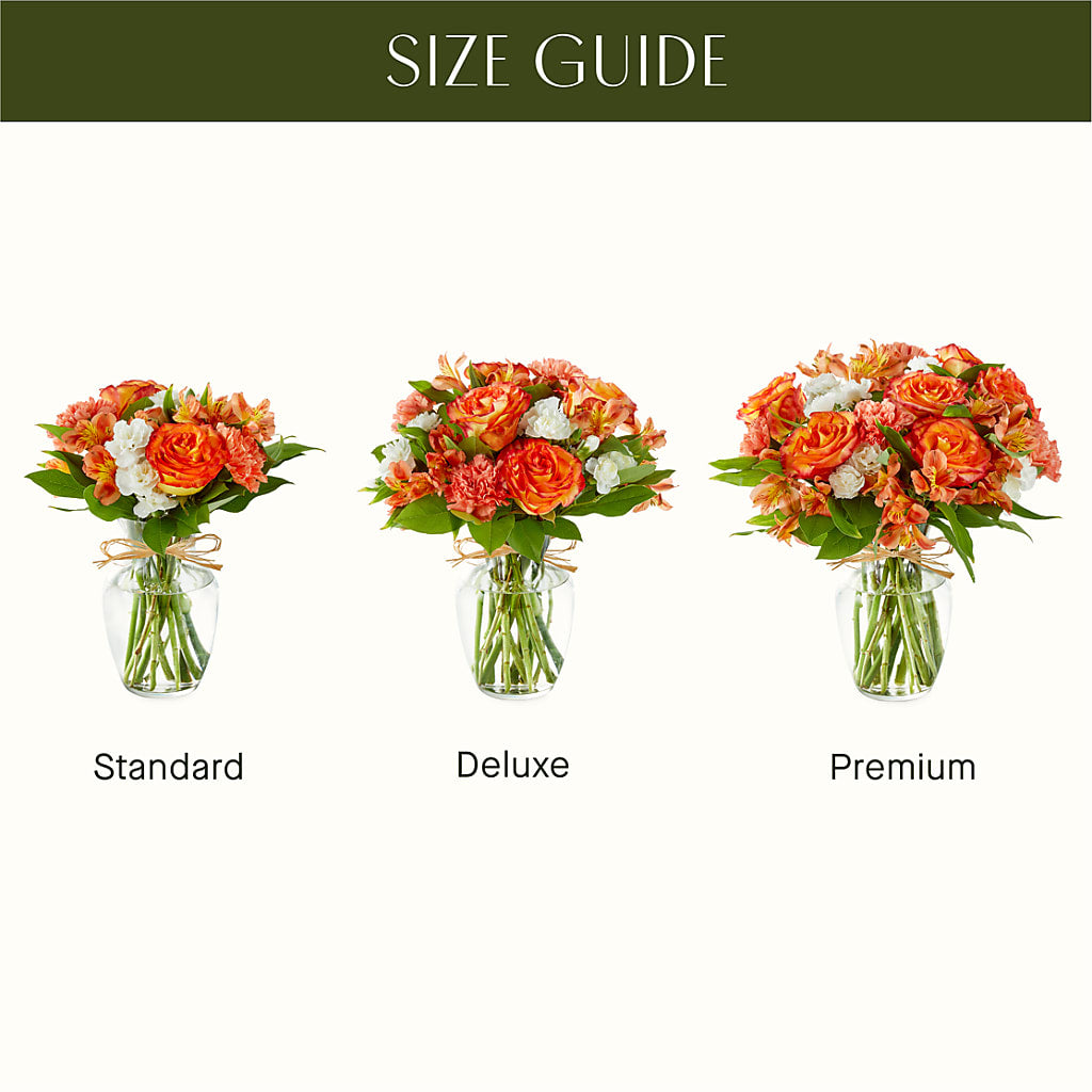 Apricot Glow Bouquet – SHINKLES' FLOWER SHOP & GREENHOUSE, Temperance MI