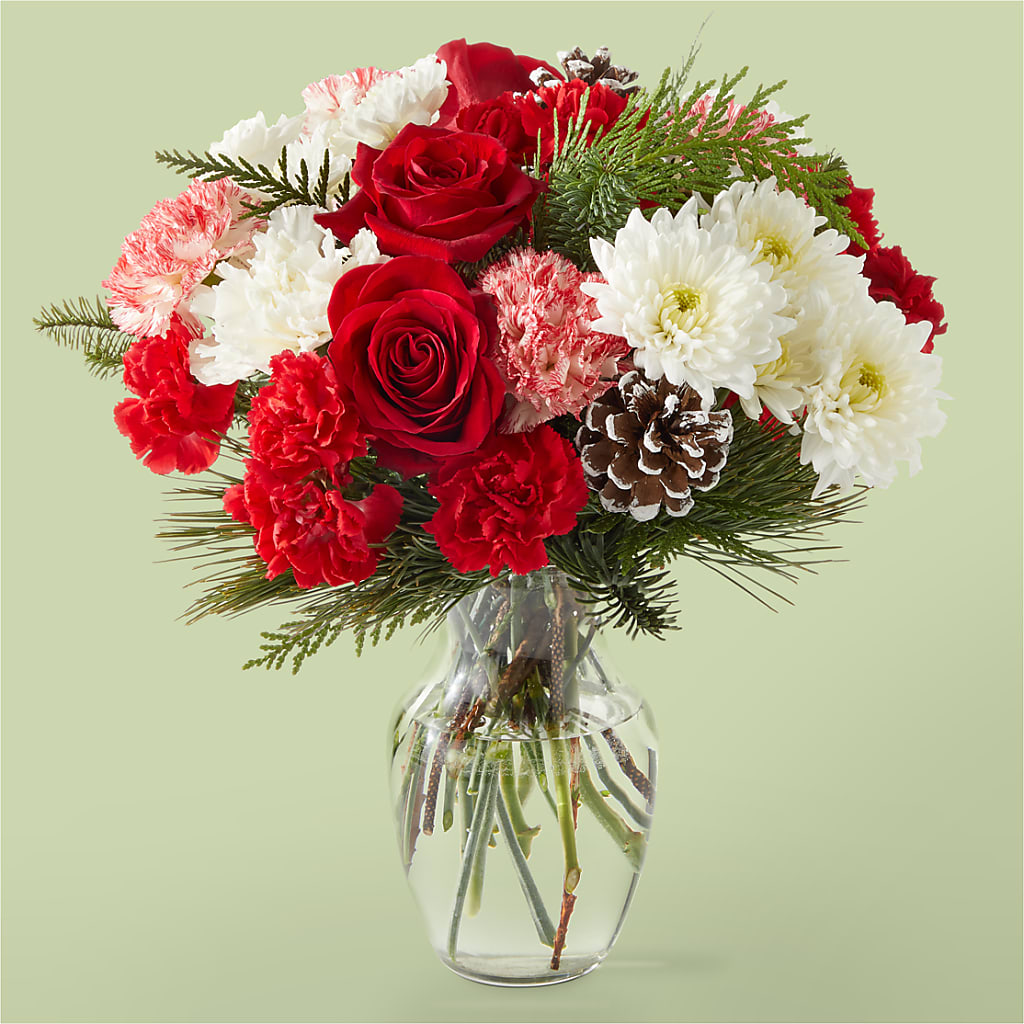 Candy Cane Lane Bouquet – SHINKLES' FLOWER SHOP & GREENHOUSE, Temperance MI