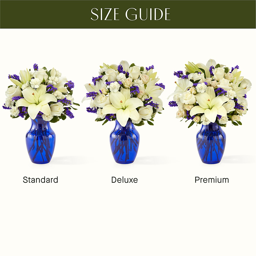 Sapphire Rush Bouquet – SHINKLES' FLOWER SHOP & GREENHOUSE, Temperance MI