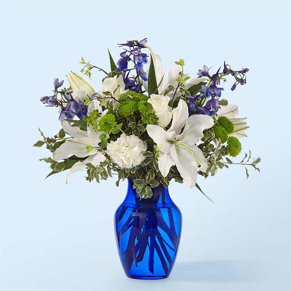 Santorini Bouquet – SHINKLES' FLOWER SHOP & GREENHOUSE, Temperance MI