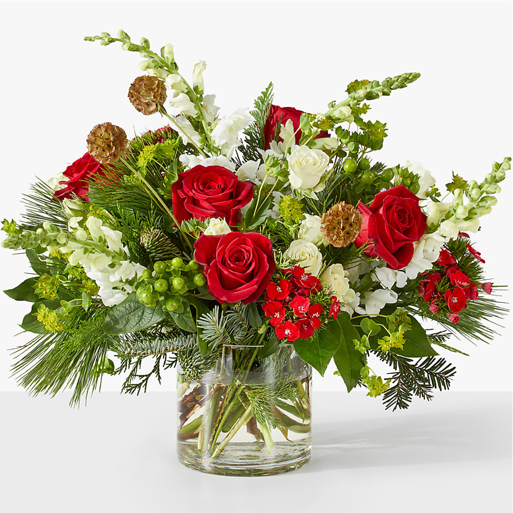 Deck the Halls Bouquet – SHINKLES' FLOWER SHOP & GREENHOUSE, Temperance MI