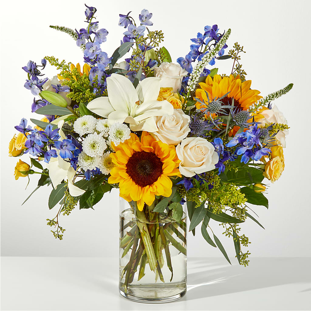 Wonderfully Sunny Bouquet – SHINKLES' FLOWER SHOP & GREENHOUSE, Temperance MI